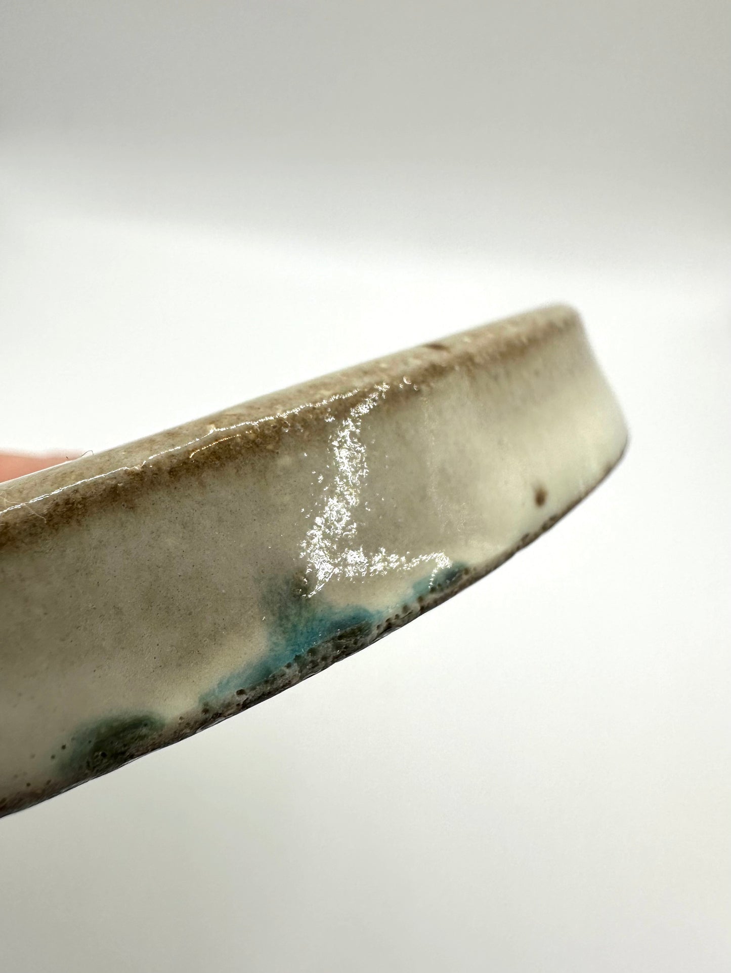 Ceramic Berry Bowl with Saucer