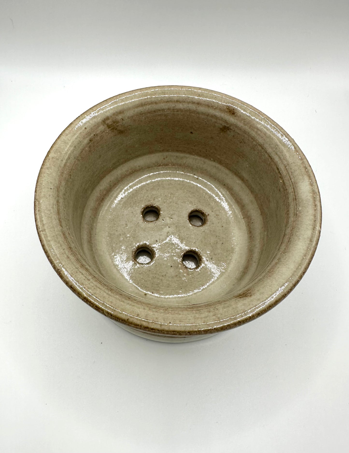 Ceramic Berry Bowl with Saucer