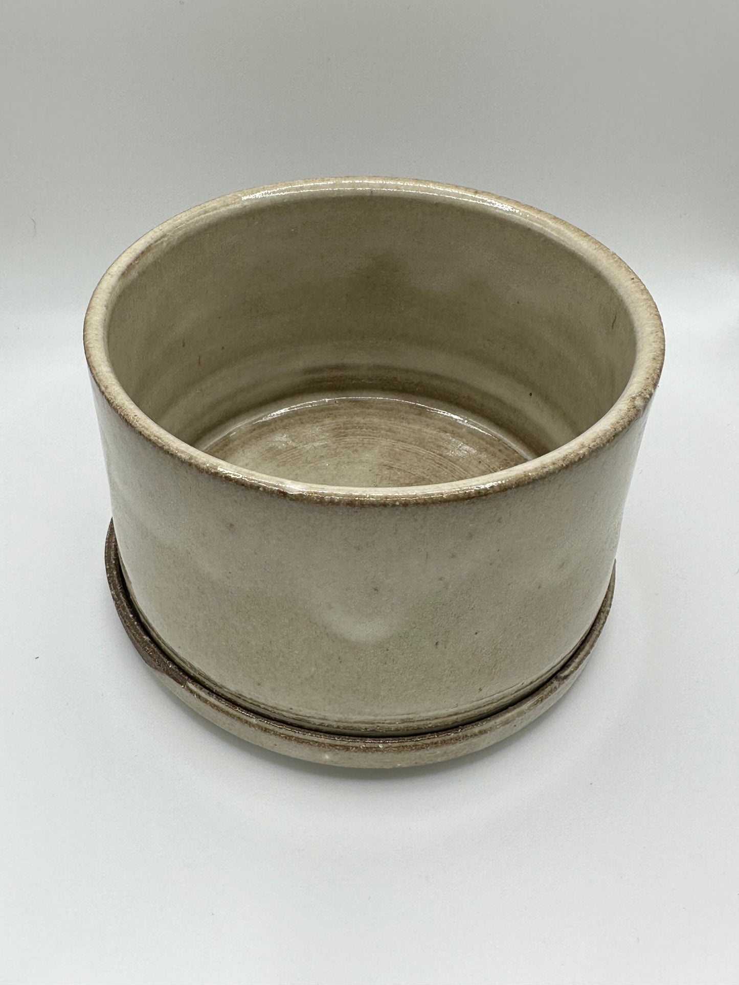 Ceramic Planter with Saucer